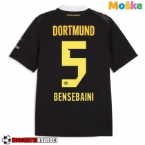 Moške Nogometnih dresov Borussia Dortmund Ramy Bensebaini #5 Gostujoči 2026-27 Kratki rokavi